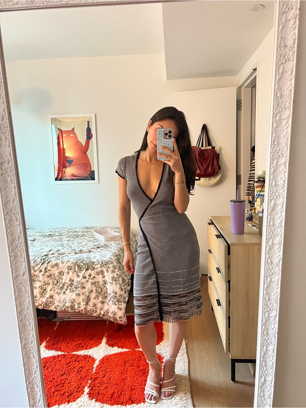 Missoni Knit Midi Wrap Dress